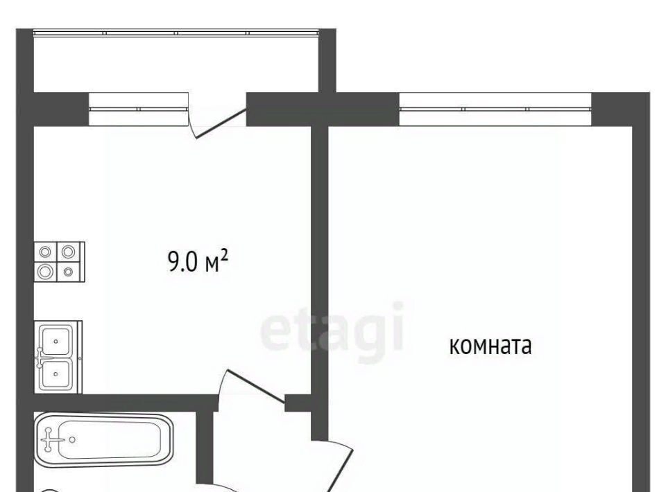 квартира г Муром ш Радиозаводское 33 ЖК «Юбилейный» фото 2