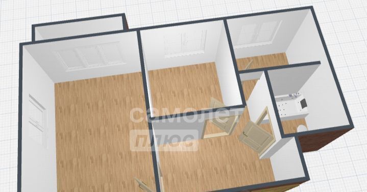 квартира г Фокино ул Тихонова 3 фото 2