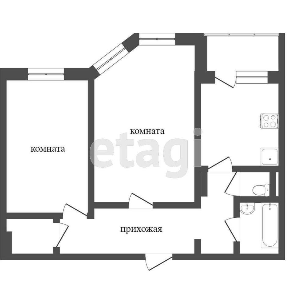 квартира г Надым ул Кедровая 16 фото 1