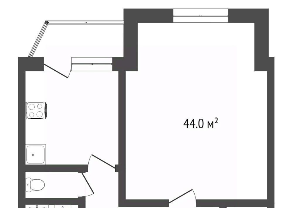 квартира г Сургут ул Чехова 5 11Б фото 1