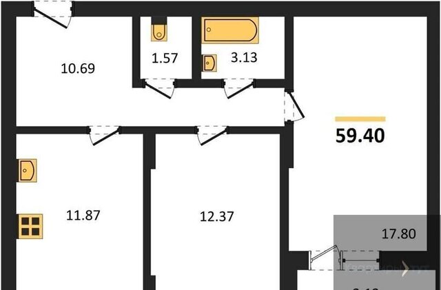 р-н Коминтерновский ул Елецкая 5а ЖД «8 ГРАНЕЙ» фото