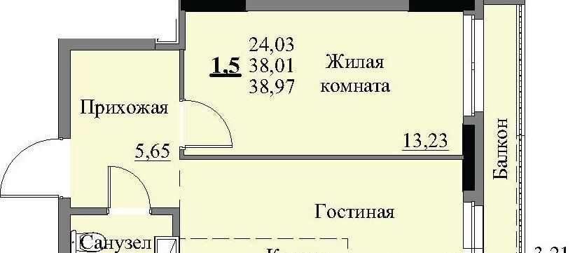 квартира г Ижевск р-н Устиновский Автопроизводство жилрайон, 3-й мкр, Арден на Ворошилова жилой комплекс фото 1