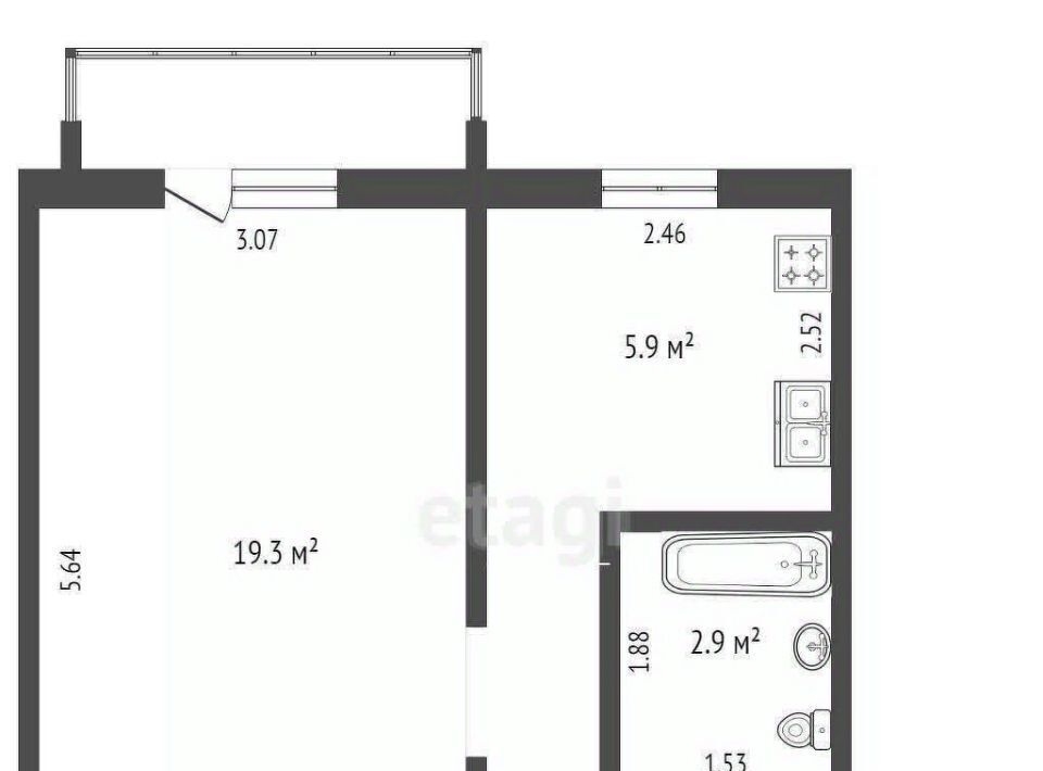 квартира г Стерлитамак ул Худайбердина 182 фото 2