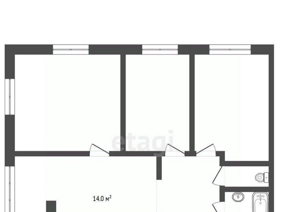 квартира г Батайск ул Олимпийское Кольцо 36к/13 фото 2