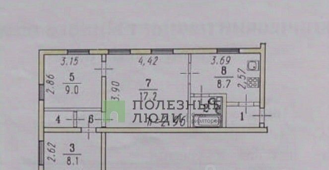 квартира г Омск р-н Центральный ул Училищная 4 Центральный АО фото 11
