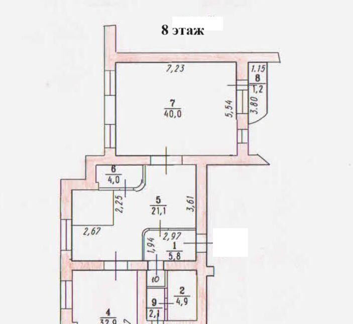 квартира г Омск р-н Центральный ул Маршала Жукова 77 Центральный АО фото 30