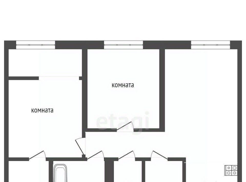 квартира г Омск р-н Центральный ул 20-я Линия 59б Центральный АО фото 2
