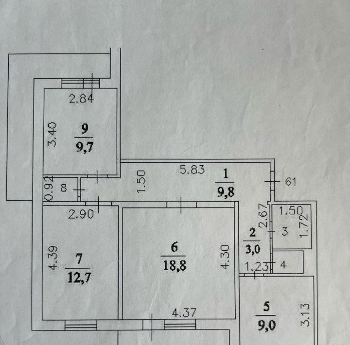 квартира г Кемерово р-н Ленинский ул Марковцева 22а фото 2
