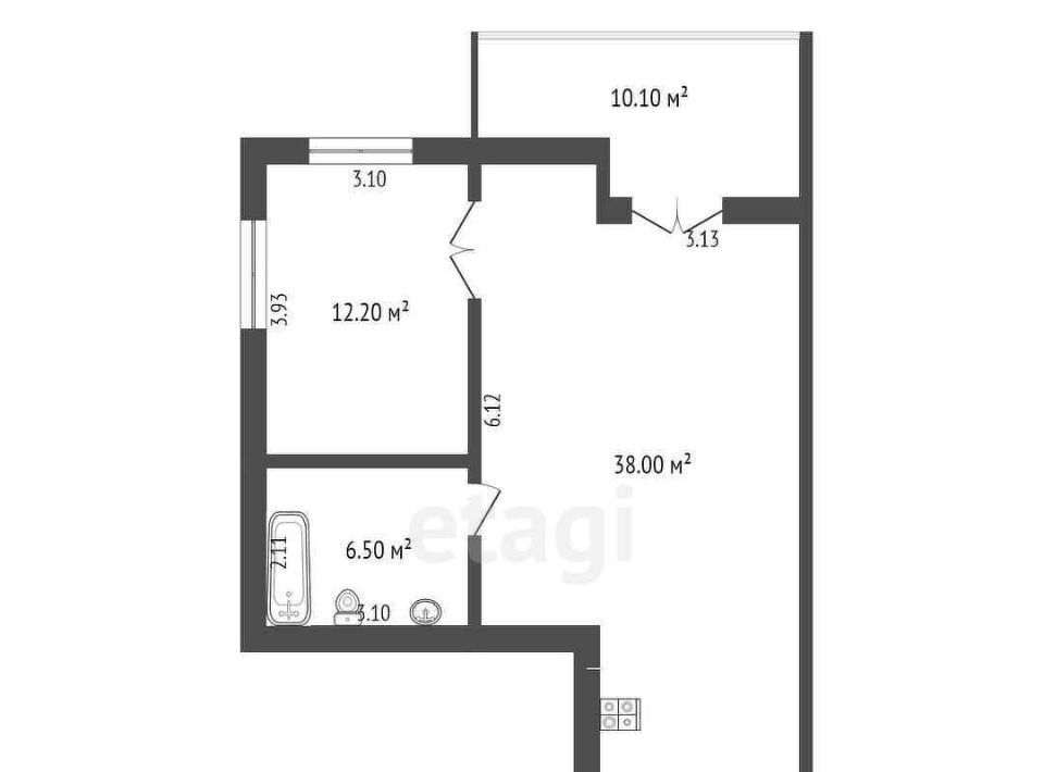 квартира г Ялта пгт Ореанда 60 Гк 3 фото 2