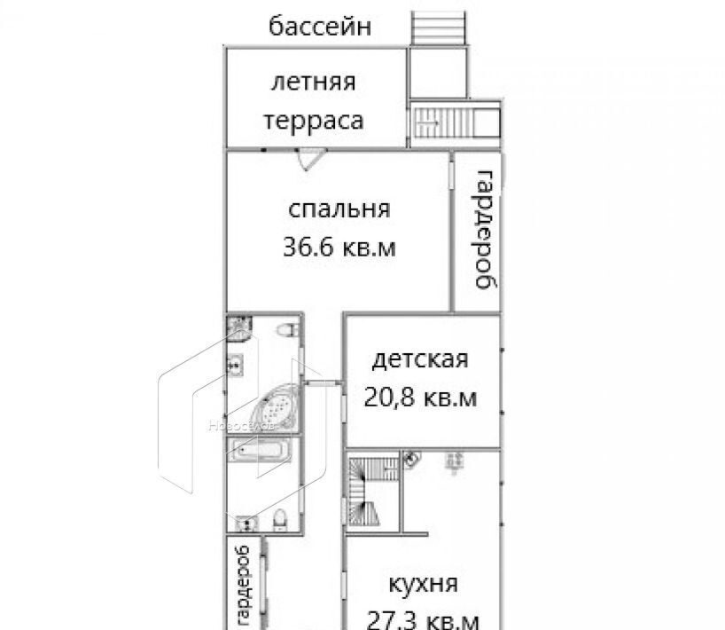 дом г Саранск р-н Ленинский ул Грузинская 22 фото 14