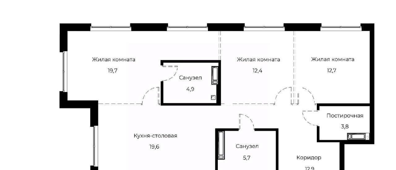 квартира г Пенза р-н Первомайский Велларт Сити жилой комплекс фото 1
