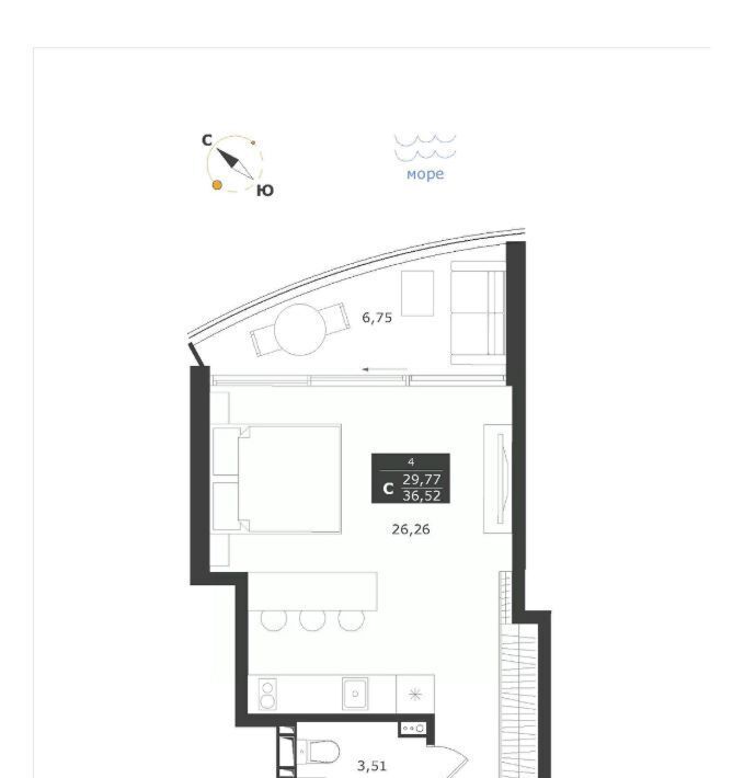 квартира г Алушта с Виноградное ул Сусловой 3 фото 1