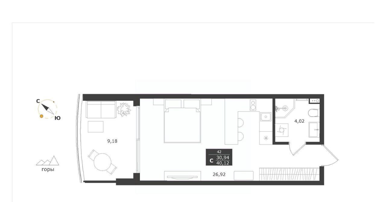 квартира г Алушта с Виноградное ул Сусловой 3 фото 1