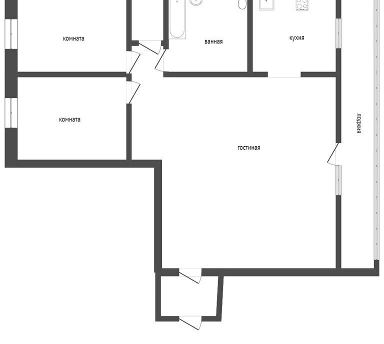 квартира г Курган ул Аргентовского 46 фото 1