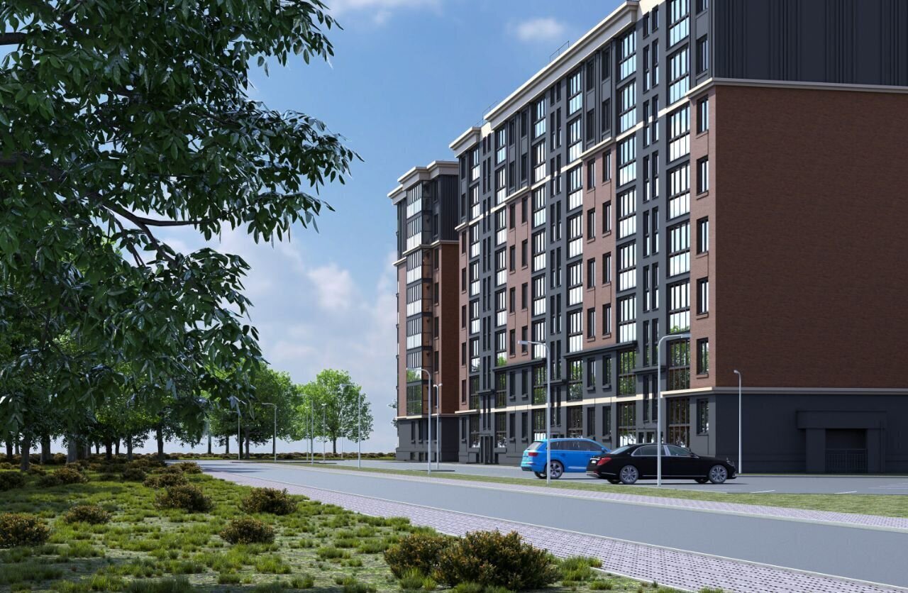 квартира г Калининград р-н Московский ул. Толстикова, д. 36, корп. 2 фото 8