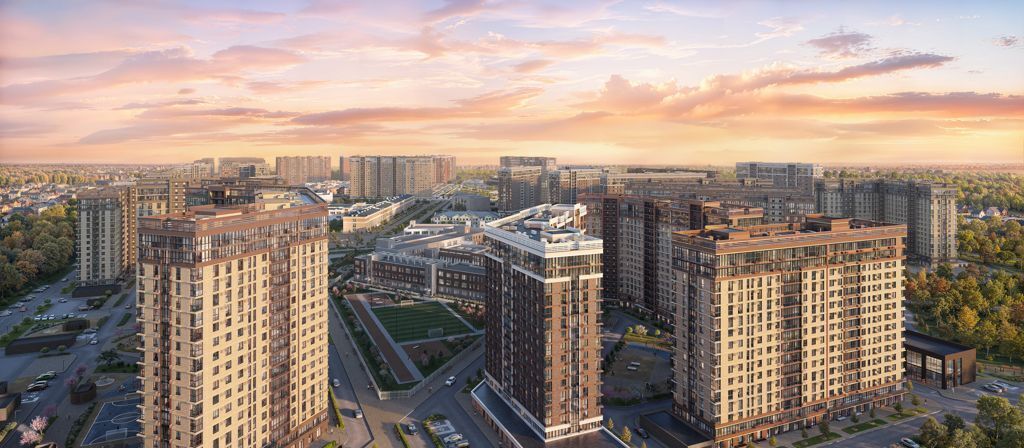 квартира г Краснодар р-н Прикубанский ЖК "Догма Парк" фото 2