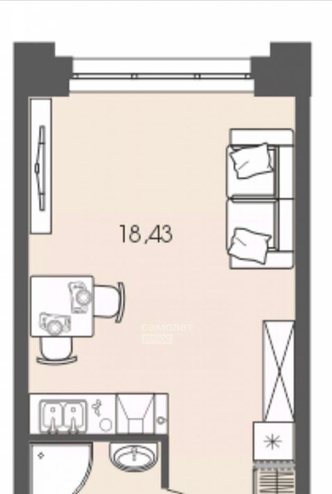 квартира г Иркутск р-н Свердловский ул Майская 34 фото 1