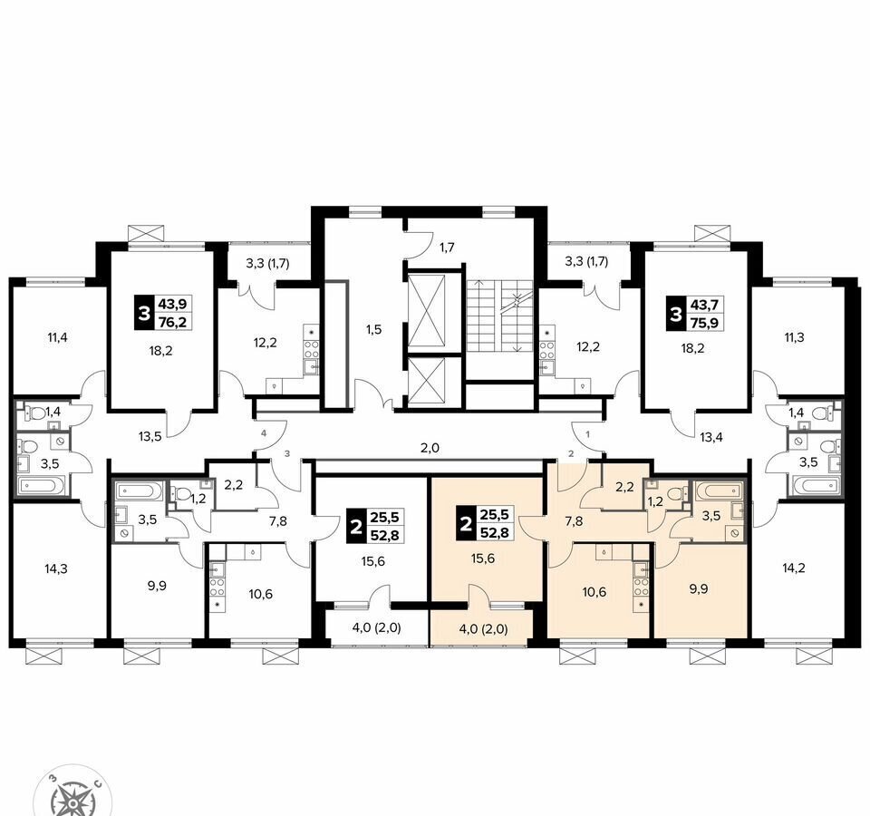 квартира г Москва ш Ленинградское 228 Молжаниново, корп. 5 фото 2
