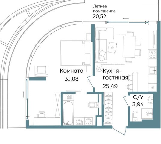 курортный кластер Темпо фото