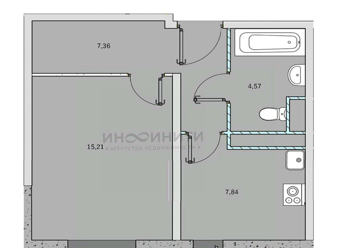 квартира г Лыткарино ул Набережная 4 Томилино фото 4
