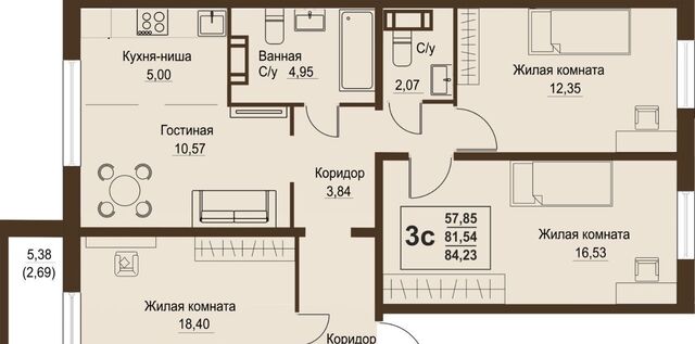 р-н Сосновский п Пригородный ЖК «Шишкин» Челябинский городской округ фото