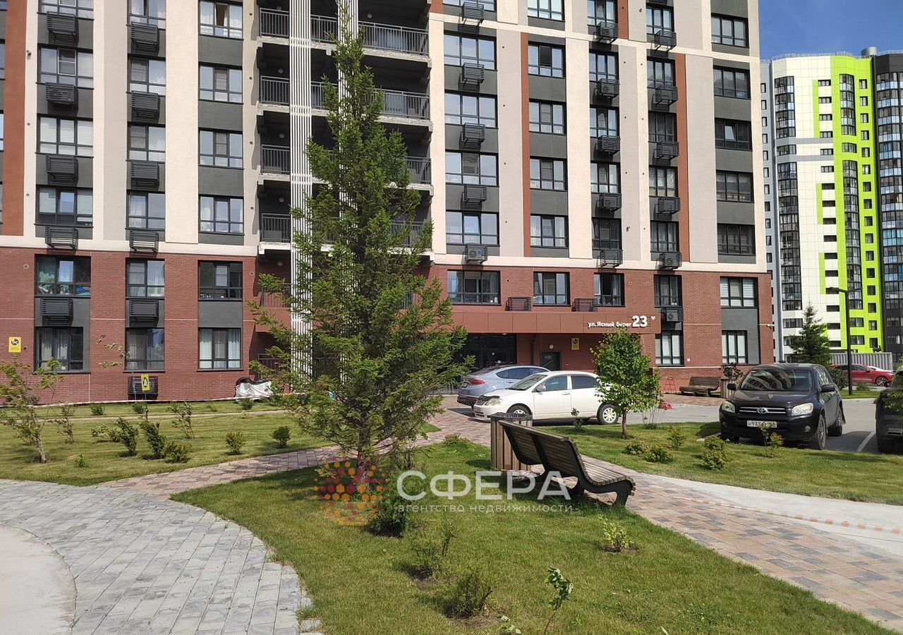 квартира г Новосибирск метро Площадь Гарина-Михайловского р-н Ленинский ул Ясный Берег 23 фото 32