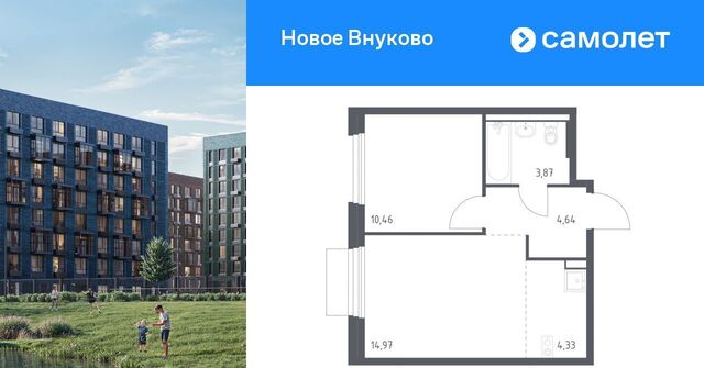 ЖК «Новое Внуково» Кокошкино, № 37 кв-л, к 25 фото