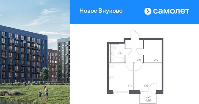 ЖК «Новое Внуково» Кокошкино, № 37 кв-л, к 23 фото