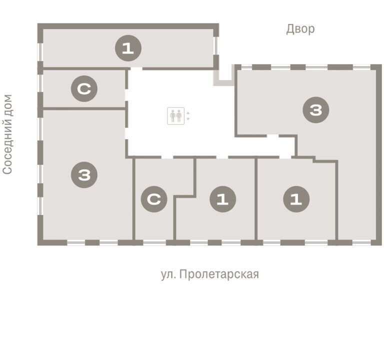 квартира г Курган Центральный ЖК «Дом Кино» фото 2