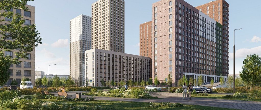 квартира г Москва метро Курьяново ЖК Квартал Домашний, 2 фото 6