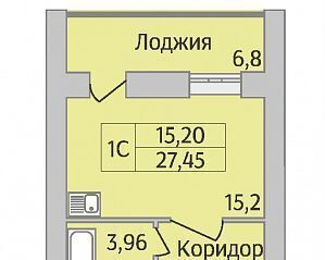 квартира г Новосибирск р-н Ленинский ул Юности 7 фото 9