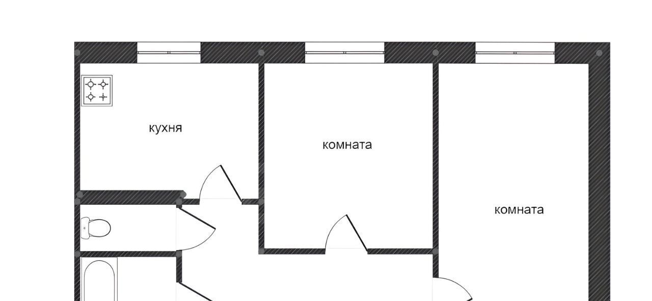 квартира г Сургут ул Маяковского 45 16А фото 2