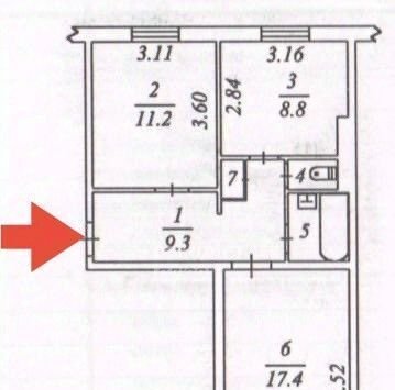 квартира г Ноябрьск ул Советская 30 фото 2
