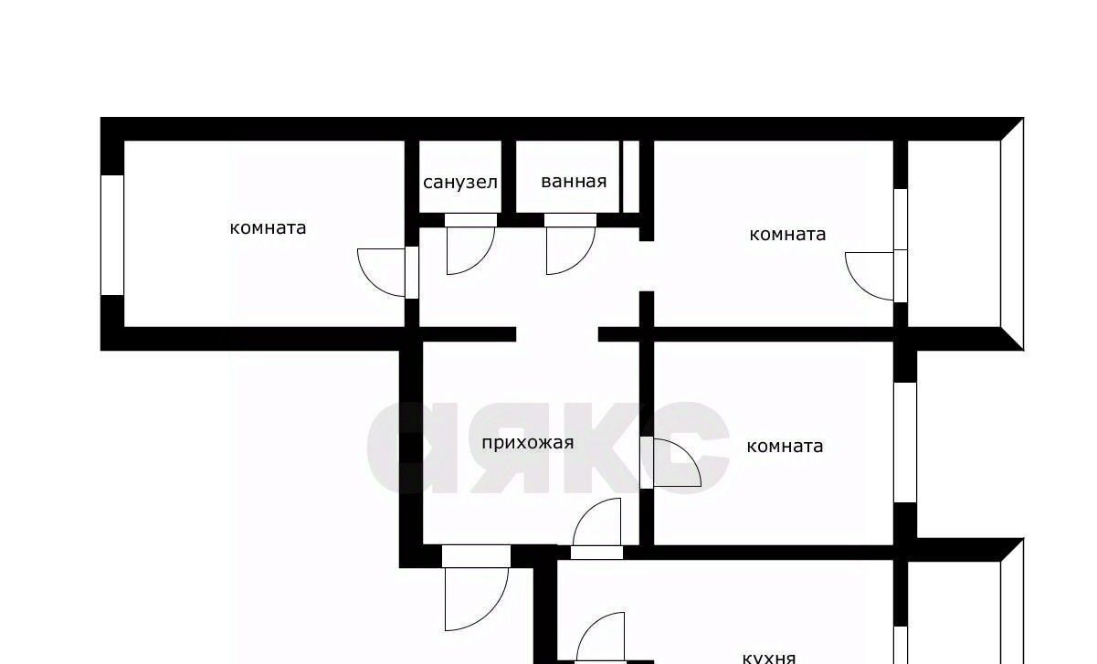 квартира г Краснодар р-н Западный ул Бульварное Кольцо ЖК «Юбилейный» фото 9