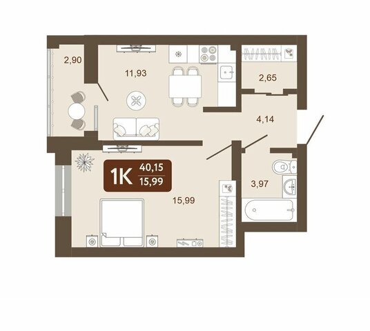 микрорайон 58В, 1 фото
