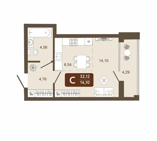 микрорайон 58В, 1 фото