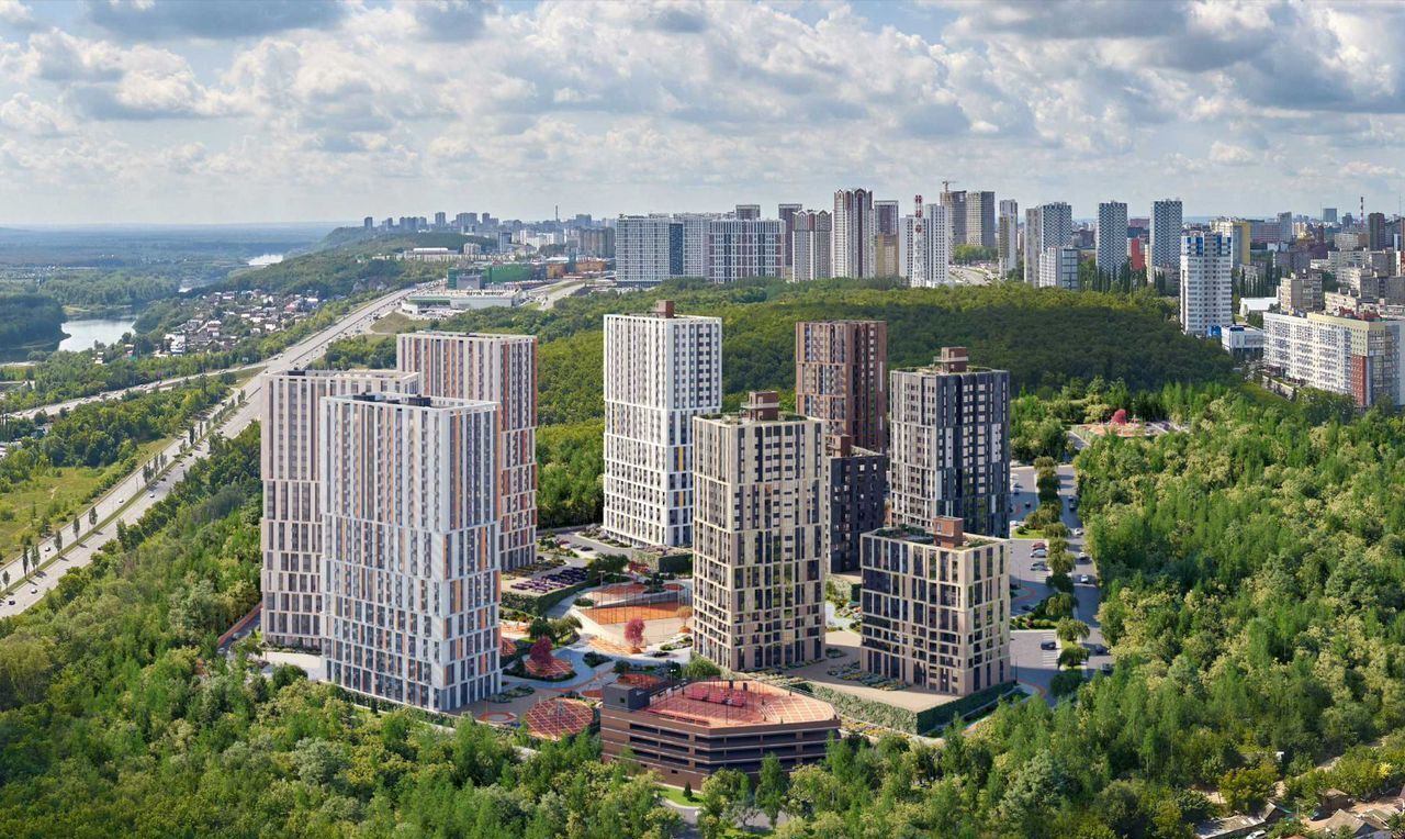 квартира г Уфа р-н Октябрьский ул Фруктовая 14 фото 1