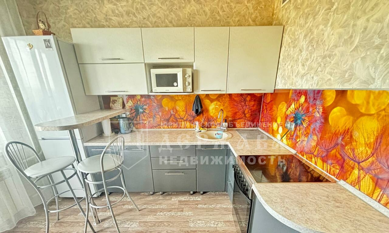 квартира г Кемерово р-н Ленинский пр-кт Комсомольский 29 ЖК Крылья Шалготарьян м-н фото 4