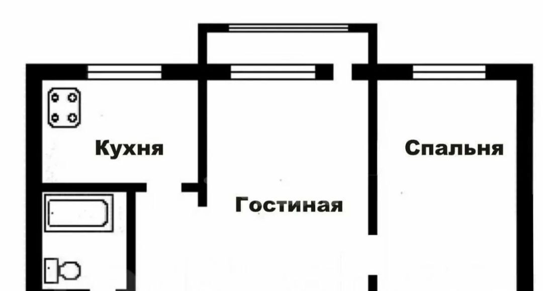 квартира г Соликамск ул Молодежная 27 фото 2