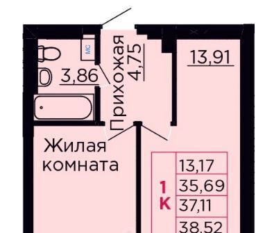 квартира Жилой комплекс Вишневый сад фото