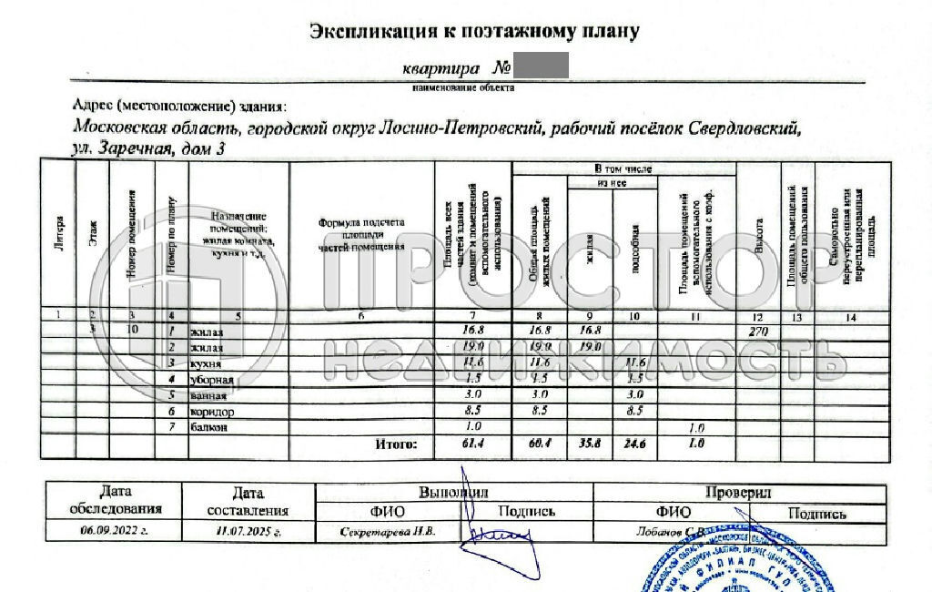 квартира г Лосино-Петровский рп Свердловский ЖК «Свердловский» 3 рп Заречная ул. фото 27