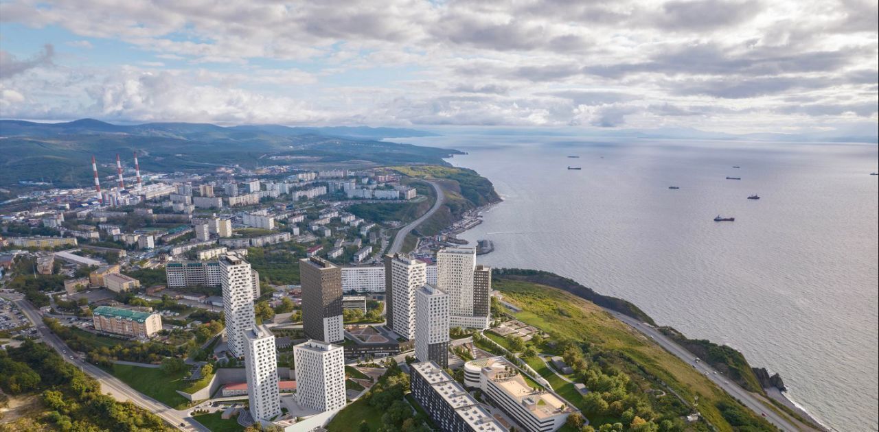 квартира г Владивосток р-н Первомайский ул Борисенко ЖК "СОБОЛЬ" фото 4