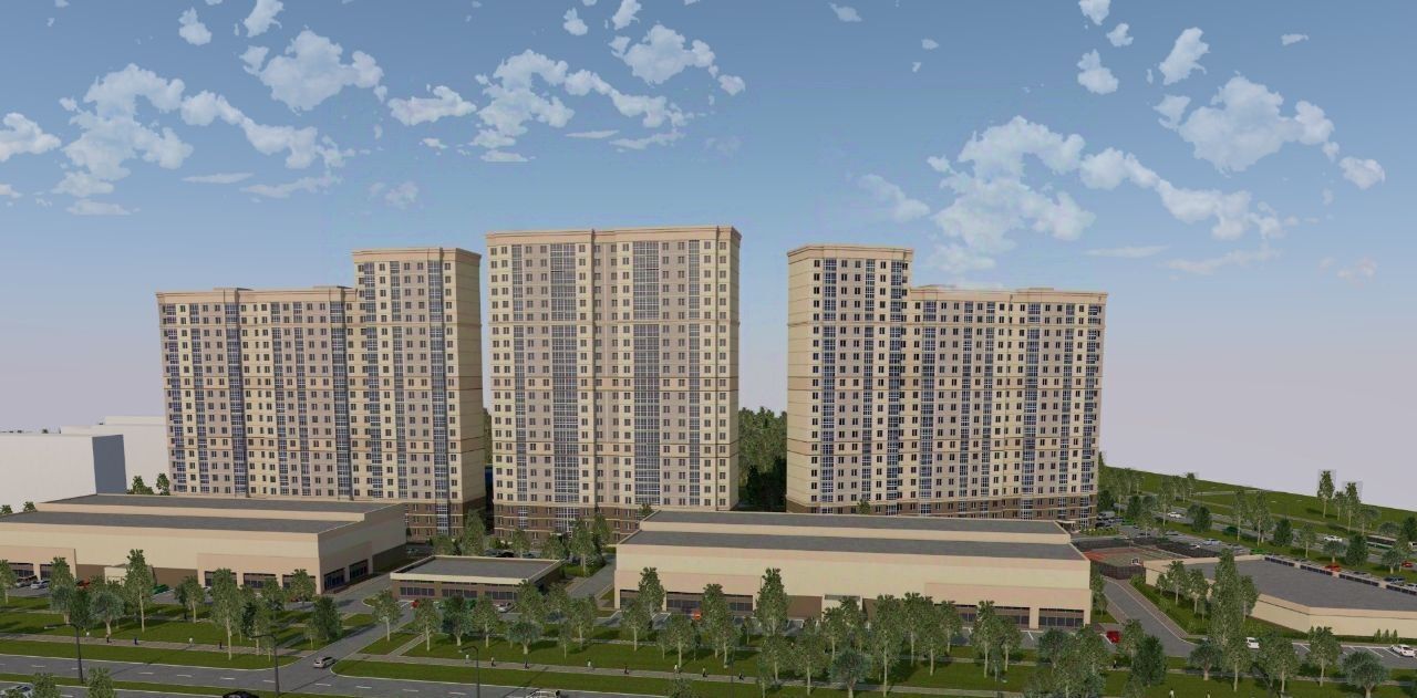 квартира г Сургут 51-й, 51-й мкр, Сити Парк жилой комплекс фото 4