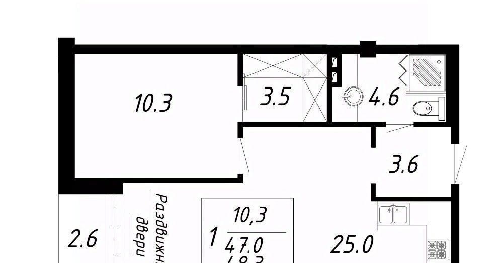 квартира г Ессентуки ЖК Озеро фото 1
