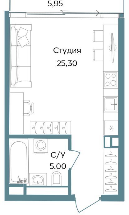 квартира г Саки курортный кластер Темпо фото 1