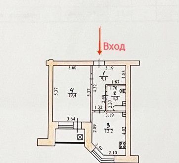 квартира г Орел р-н Заводской ул Комсомольская 322а фото 37
