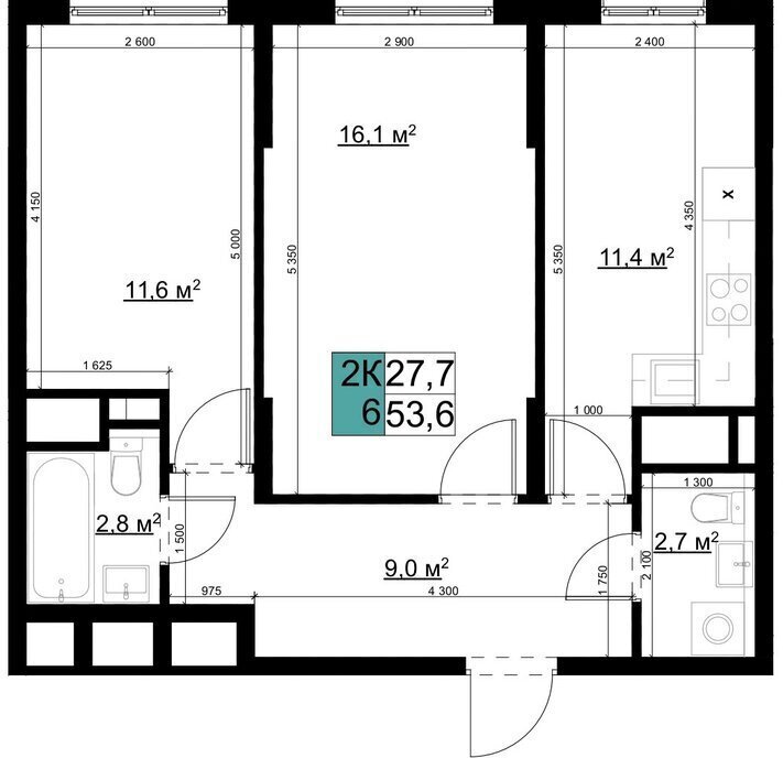 квартира г Одинцово Баковка ш Можайское 98 фото 1