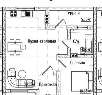 дом р-н Гурьевский г Гурьевск ул Лазурная фото 7