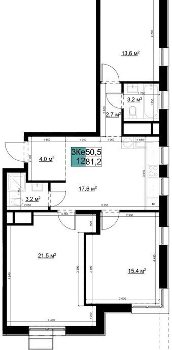 квартира г Одинцово Баковка ш Можайское 98 фото 1