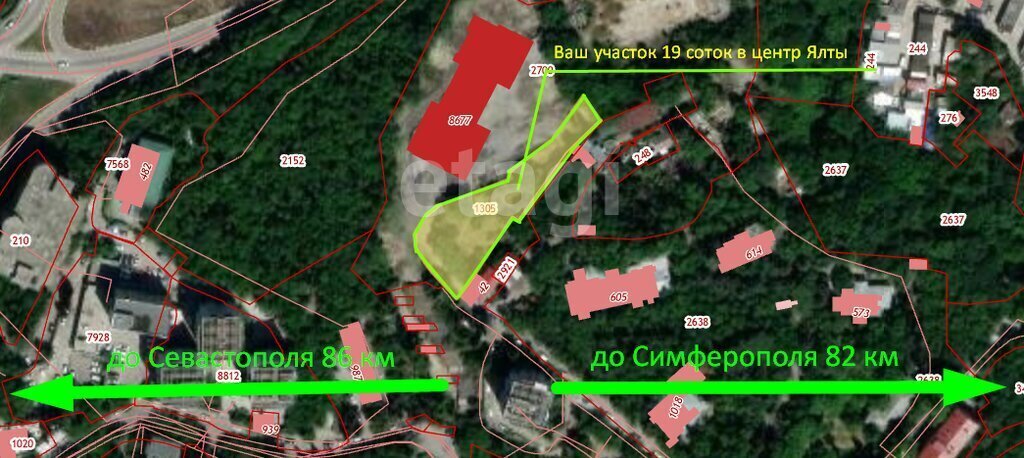 земля г Ялта проезд Видовой фото 2